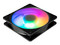 Ventilador Cooler Master MOBIUS 120P ARGB, 2400 RPM, 120mm, Color Negro.
