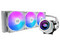 Sistema de Enfriamiento Líquido Cooler Master MasterLiquid Serie Core Nex 360, ARGB, 360mm. Color Blanco.