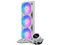 Sistema de Enfriamiento Líquido Cooler Master MasterLiquid Core NEX Digital ARGB, 360mm. Color Blanco.