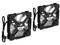 Paquete de 2 Ventiladores Corsair ML120 PRO de levitación magnética de 120 mm.