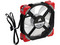 Ventilador Corsair ML120 PRO LED Rojo de levitación magnética de 120 mm.