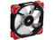 Ventilador Corsair ML120 PRO LED Rojo de levitación magnética de 120 mm.