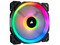 Ventilador RGB LED PWM con doble bucle de luz de 120 mm LL120 RGB, paquete sencillo