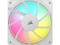 Ventilador Corsair CO-9050184-WW ARGB 120mm, Presion Estatica, 420 a 2100 RPM, Rodamiento Magnetico, Compatible Con ASUS Aura Sync, MSI Mystic Light, ASRock RGB, Gigabyte RGB Fusion, Color Blanco.