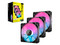 Kit De Ventilador Corsair Icuelink RX120 RGB, 120mm, Color Negro