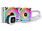Sistema de enfriamiento líquido Corsair Hydro H100i RGB Platinum SE, 240mm. soporta Socket Intel LGA 1156 / 1155 / 1151 / 1150 / 2011 / 2066, AMD AM4 / AM3 / AM2.