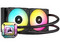 Sistema de Enfriamiento Líquido Corsair iCUE H100I CAPELLIX XT de 240mm, RGB.