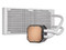 Sistema de enfriamiento líquido Corsair iCUE H100i ELITE CAPELLIX XT, 240mm, color Blanco.