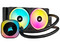 Sistema de Enfriamiento líquido Corsair iCUE LINK H100i, RGB, 240mm, Color Negro.