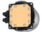 Sistema de enfriamiento líquido Deepcool CASTLE 240EX A-RGB, 240mm, color negro.