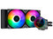 Sistema de enfriamiento líquido Deepcool CASTLE 240EX A-RGB, 240mm, color negro.