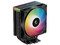 Disipador y Ventilador DeepCool AG400 BK ARGB V2, 2100 RPM, Socket Intel LGA 1851 y 1700, AMD AM5, AM4. Color Negro.