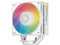 Disipador y Ventilador DeepCool AG400 WH ARGB V2, 2100 RPM, Socket Intel LGA 1851 y 1700, AMD AM5, AM4. Color Blanco.