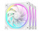 Kit de 3 Ventiladores Deepcool FL12, 2150RPM, 120mm, RGB, Color Blanco