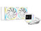 Sistema de Enfriamiento Líquido DeepCool LM240 WH , 240mm, ARGB. Color Blanco.