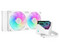 Enfriamiento Líquido DeepCool LT240, Para CPU, 2x Ventiladores 120mm, Hasta 2400 RPM, Color Blanco.