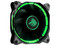 Ventilador Eagle Warrior Halo Fan con Leds Verde, 120 mm.