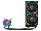 Sistema de Enfriamiento Líquido Formula Oasis L240, con iluminación RGB, 240 mm., Color negro