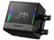 Sistema de Enfriamiento Líquido GAMDIAS CHIONE E4-240: Bomba PWM a 4600 RPM, Ventiladores ARGB PWM 120mm, Iluminación RGB Personalizable.