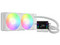 Enfriamiento Gamdias CHIONE E4-240, ARGB, Blanco, Compatible LGA1700/AM5, Digital.