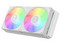 Sistema de Enfriamiento Liquido Gamdias Aura GL240 V2 WH de 240mm, ARGB. Color Blanco.