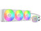 Sistema de Enfriamiento Líquido GAMDIAS AURA GL360 V2, 360mm, Iluminación ARGB, Color Blanco.