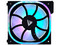 Ventilador Modular Game Factor FG500, 1900RPM, 120mm, ARGB, Color Negro.
