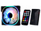 Kit de 3 Ventiladores Modulares Game Factor FKG500, 120mm, ARGB, 1900RPM, Color Negro.