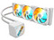 Sistema de Enfriamiento Líquido Gigabyte GAMING 360 ICE, 360mm, 2200 RPM, ARGB, Color Blanco