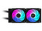 Enfriamiento Líquido Gigabyte AORUS Waterforce II 240, 2 Ventiladores de 120mm ARGB, TDP de 300W, Compatible con LGA Intel 115x, 1200, 1700, 1851 y AMD AM5, AM4