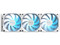Sistema de Enfriamiento Líquido Gigabyte Eagle 360 ICE, 360mm, 3200 RPM, ARGB. Color Blanco.