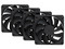 Kit De 4 Ventiladores HYTE FA12, 120mm, Color Negro.