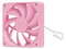 Kit De 4 Ventiladores HYTE FA12, 120mm, Color Rosa.
