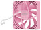 Kit De 4 Ventiladores HYTE FA12, 120mm, Color Rosa.
