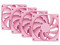 Kit De 4 Ventiladores HYTE FA12, 120mm, Color Rosa.
