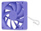 Ventiladores HYTE FA12, 120mm PWM. Colores Taro Milk y Lila.