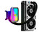 Enfriamiento HYTE THICC Q60, LCD, RGB, 240mm, Compatible LGA 1700 y AM5, Negro.