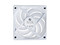 Kit de 3 Ventiladores Lian Li UNI FAN CL, 120mm, RGB, Hasta 2100 RPM, Aspas Invertidas, Con Controlador, Inalámbricos, Color Blanco.