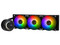 Sistema de enfriamiento líquido MSI MAG CORELIQUID E360 ARGB de 360mm, soporta Socket LGA 1150, 1151, 1155, 1156, 1200, 1700, AM5, AM4, Color Negro.