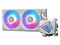 Enfriamiento Liquido MSI Mag Coreliquid I240 ARGB de 240mm. Color Blanco