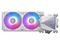 Enfriamiento Liquido MSI Mag Coreliquid I240 ARGB de 240mm. Color Blanco