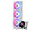 Ventilador para CPU MSI MPG CoreLiquid P13 360 White, ARGB, Enfriamiento Líquido, 3 Fans, 360 mm, Color Blanco.