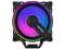 Disipador y Ventilador Munfrost Cold Storm ARGB, Ventilador Dual 120mm, 1800 RPM, Soporta Socket LGA 1700, 1366 y AMD AM4, Color Negro.