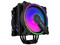 Disipador y Ventilador Munfrost Cold Storm ARGB, Ventilador Dual 120mm, 1800 RPM, Soporta Socket LGA 1700, 1366 y AMD AM4, Color Negro.