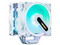 Disipador Con Ventilador Munfrost Cold Storm ARGB, 120mm, 1.800 RPM, Compatible con 1366/2011/2066/1700 y AMD AM4/AM5. Color Blanco.
