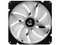 Ventilador MUNFROST Solar Wind 140, 140 mm, hasta 1200 RPM, RGB. Color negro.