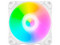 Ventilador Munfrost Sunflower, 120mm, 1100 RPM, ARGB, Color Blanco.