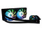 Sistema De Enfriamiento Líquido Naceb NA-0630 de 240mm, ARGB. Color Negro