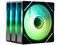 Ventilador, Naceb, NA-0650N, 1400 RPM, RGB, Color Negro.