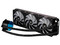 Enfriamiento Líquido Naceb Ártico 360, Para CPU, 3 Ventiladores 120 mm, Hasta 1800 RPM, Negro.
